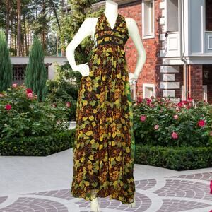 Ecote Urban Outfitters Floral Marietta Cottagecore Fairycore Boho Maxi Dress S